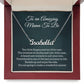 Personalized Name Necklace for Women, Mothers Day Wedding Christmas Birthday Gifts for Grandma, Mom, Mother in Law, Mother of the Groom, Daughter