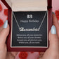 18 happy birthday name neckalce 1