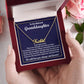 Custom Granddaughter Necklace Gifts from Grandma, Grandpa, Grandfather - Perfect for Graduation, Birthday, Personalized Name Jewelry