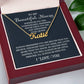To My Niece Personalized Name Necklace, Niece Gift from Aunt, Niece Gift, Birthday Gift for Niece, Niece Birthday Card, Gift for Niece Necklace