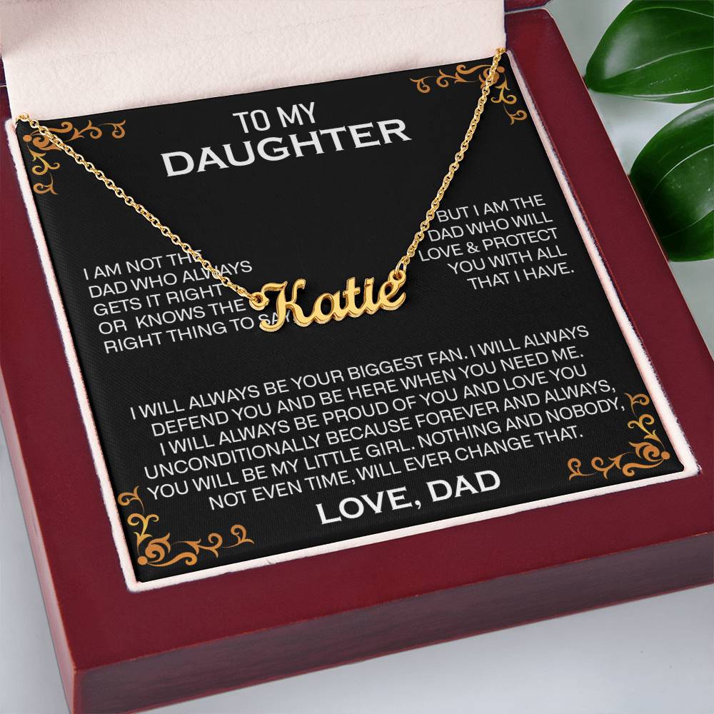 daughter name neck
