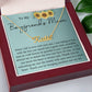 To My Boyfriend's Mom Necklace, Mother's Day Gifts for Boyfriend's Mom from Girlfriend, Personalized Gifts for Mother-in-Law, Mother's Day Necklace, Best Birthday Present for Boyfriend's Mom, Christmas Gifts for Boyfriend's Mom