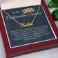 To My Confirmation Sponsor Necklace Jewelry Gift, Personalized Name Necklace