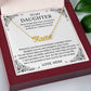 Name necklace daughter