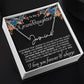 Granddaughter Gift from Grandpa Necklace  Birthday, Christmas, Graduation, Message Card and Gift Box Included Granddaughter Necklace from Grandpa