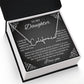 To My Daughter Signature Style Name Necklace, Daughter Necklace, Gift For Daughter, Daughter Necklace, Daughter Jewelry From Mom Dad