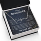 to our daughter