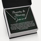 Auntie Gift Aunt Gifts From Niece, Signature Style Name Necklace Birthday Christmas Jewelry For Aunt