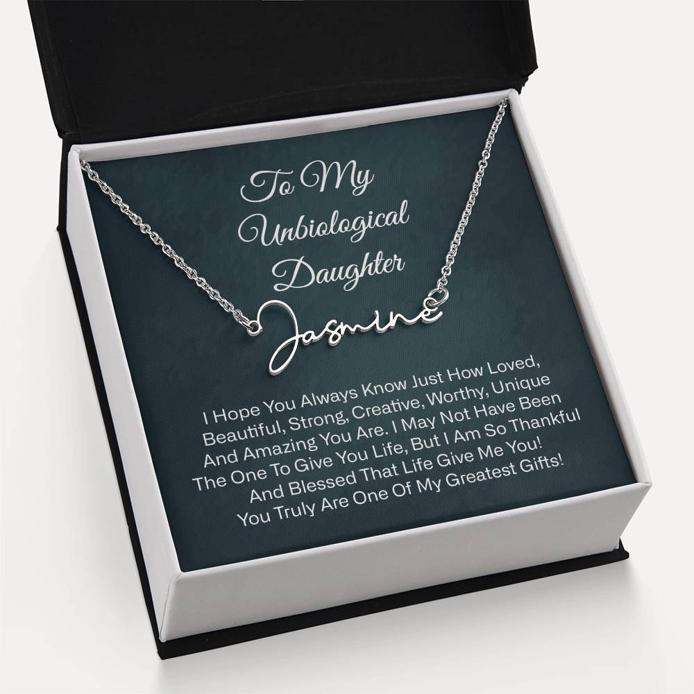 0408 unbiological daughter name
