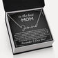 Signature Style Name Necklace for Mom, Perfect for Birthday, Mother's Day, Christmas, Thanksgiving Symbol of Appreciation and Love