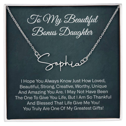 daughter signature