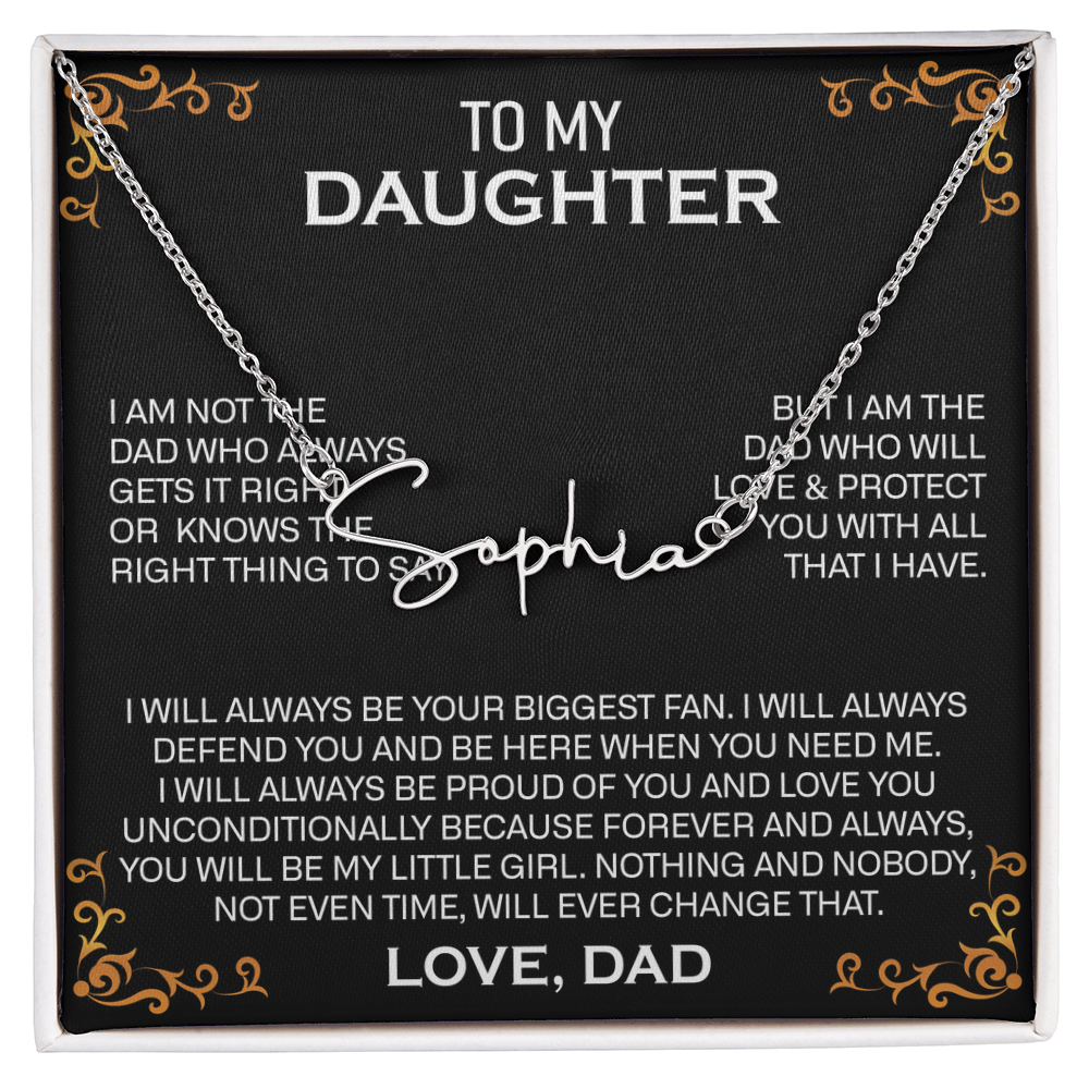 daughter- signature