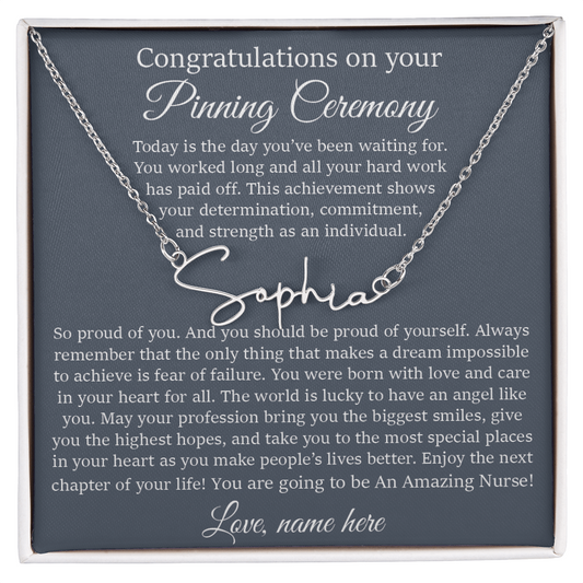 Nurses Degree Graduation Gift, Pinning Ceremony Gifts, Heart Plaque Gift for Nurse Degree Graduation, Nurse Pinning Ceremony Keepsake