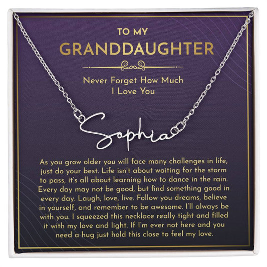 Granddaughterr custom