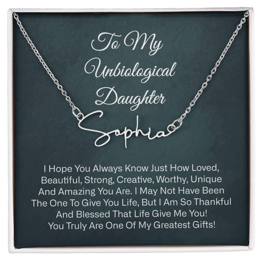 0408 unbiological daughter name