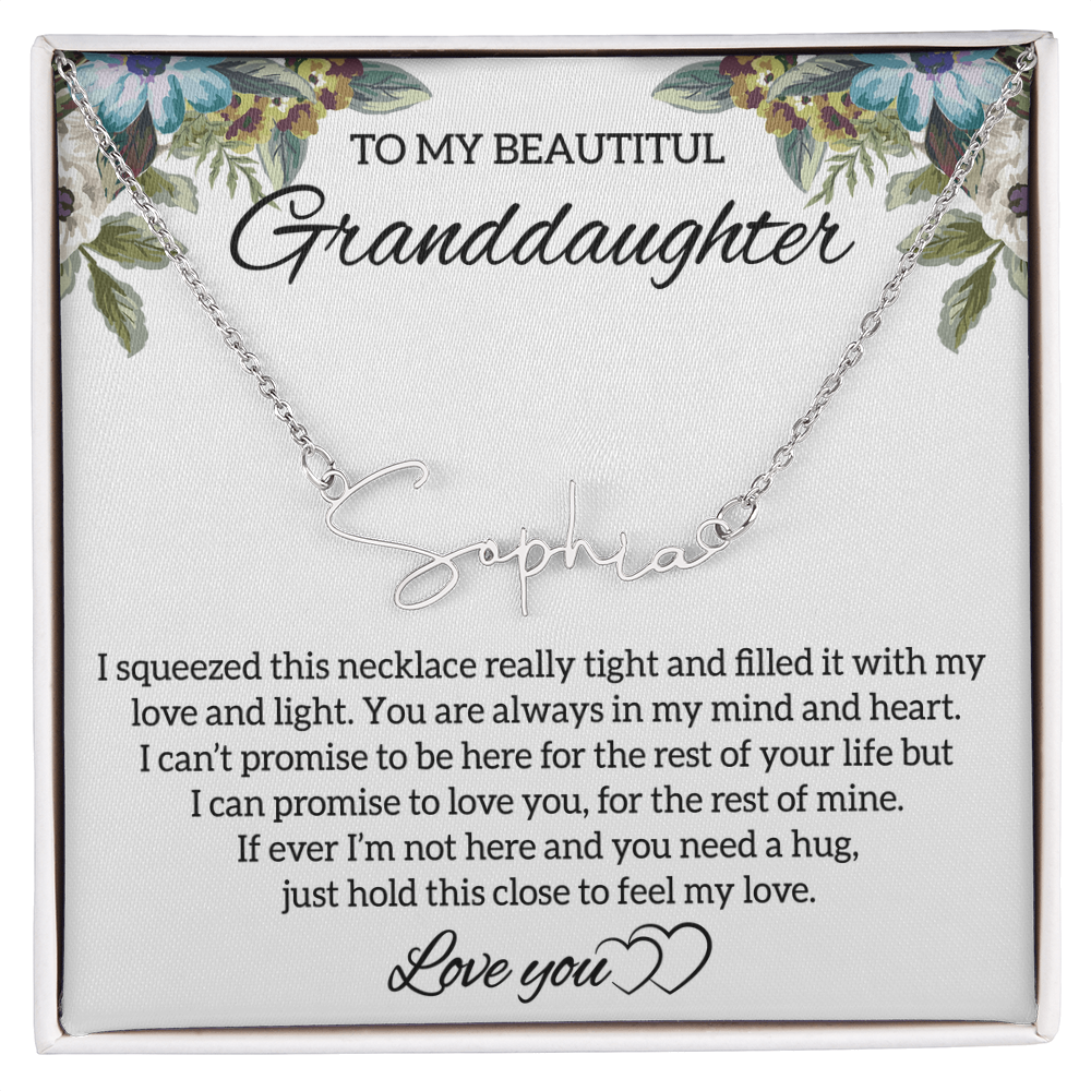 SO-7707158- Granddaughter signature name