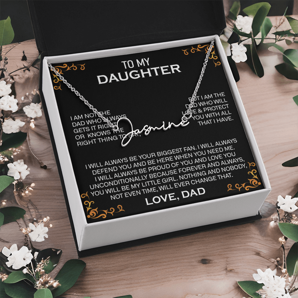 daughter- signature