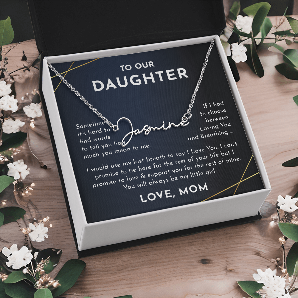 To Our daughter