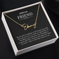Special friend single name necklace