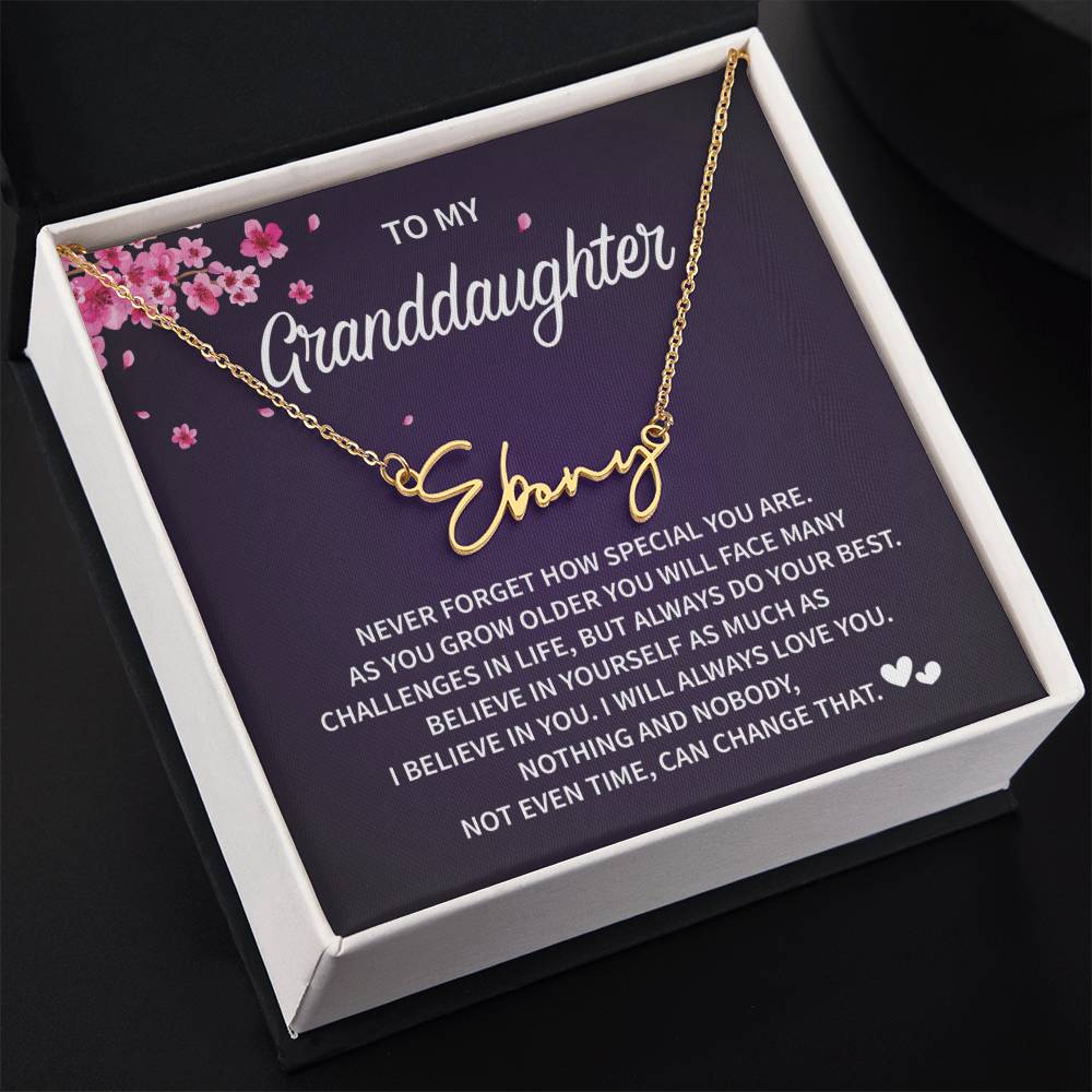 granddaughter jewelry gift