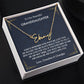 Granddaughter Necklace Gift from Grandma Grandpa, Birthday Graduation Christmas Gift to Granddaughter, Signature Style Name Necklace