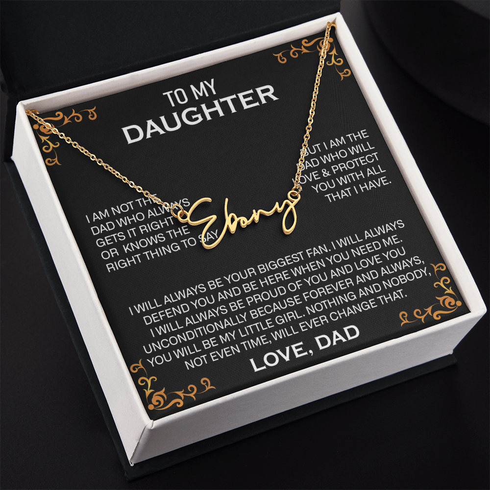 daughter- signature
