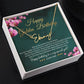 Golden Birthday Necklace Happy Golden Birthday Gift Meaningful Birthday Gift For Her Sister Daughter