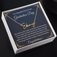 Signature Style Name Necklace, Inspirational Graduation Gift, High School Graduate Gifts for Best Friend or Daughter