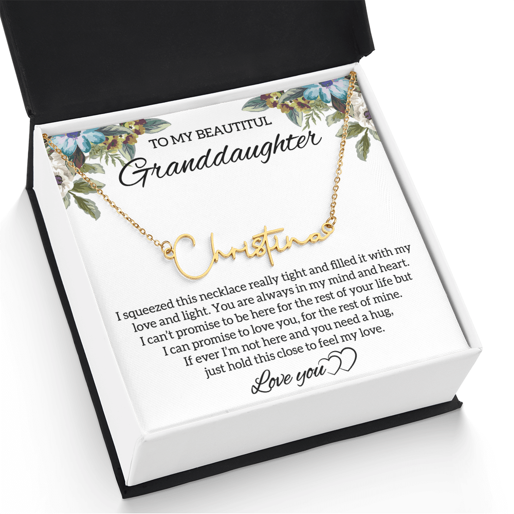 SO-7707158- Granddaughter signature name