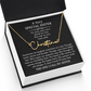 sister signature name necklace