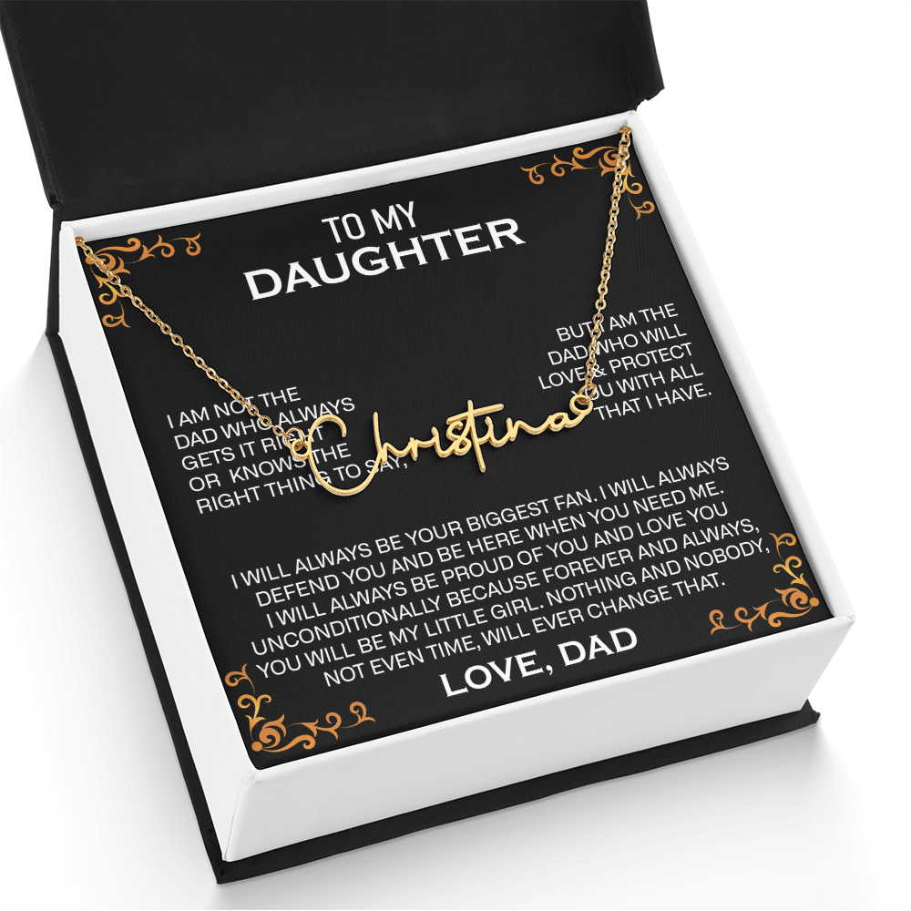 daughter- signature