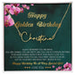 Golden Birthday Gift Necklace • Happy Golden Birthday • Personalized Gift • Meaningful Gift for Her • Custom Birthday Present