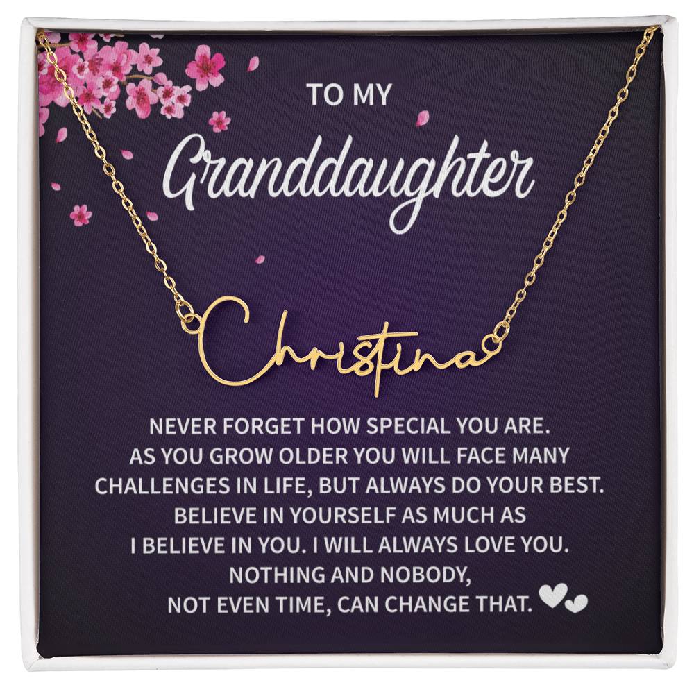 granddaughter jewelry gift