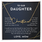 To Our daughter