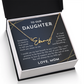 To Our daughter