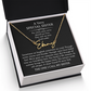 sister signature name necklace