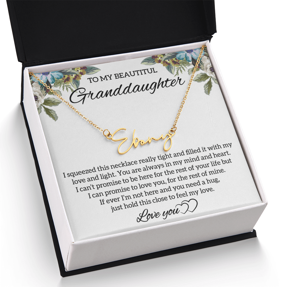 SO-7707158- Granddaughter signature name
