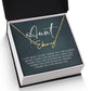 Jewelry Gifts for Aunt from Niece Nephew, Signature Style Name Necklace on Sentimental Quote Card