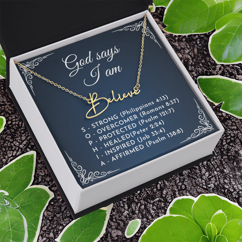 0810 god say name necklace