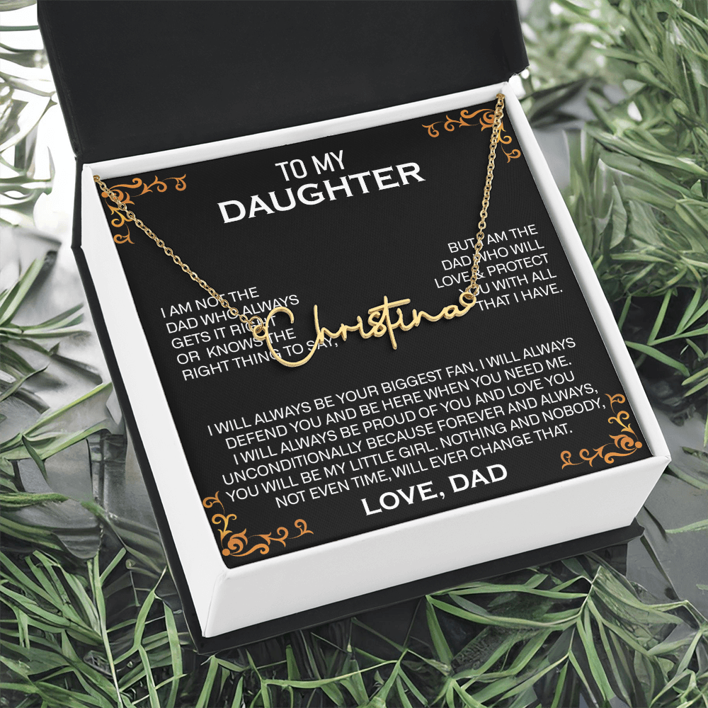 daughter- signature