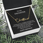 daughter signature name necklace