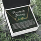 Auntie Gift Aunt Gifts From Niece, Signature Style Name Necklace Birthday Christmas Jewelry For Aunt