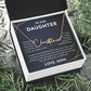 To Our daughter