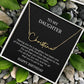 daughter signature name necklace