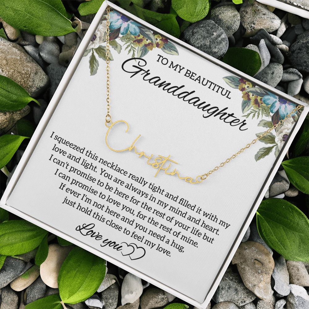 SO-7707158- Granddaughter signature name