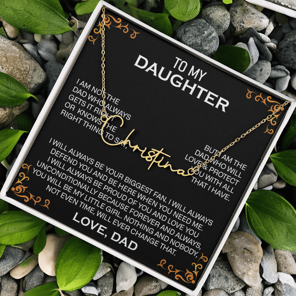 daughter- signature