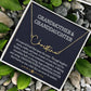 Grandmother And Granddaughter Signature Style Name Necklace, Birthday Gift, Christmas Gift