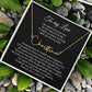 to my love name necklace