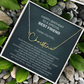 best friend signature name necklace