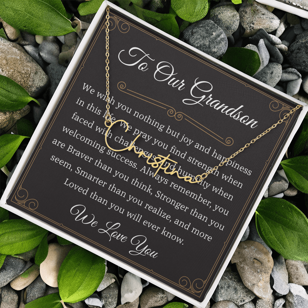 to our granddaughter